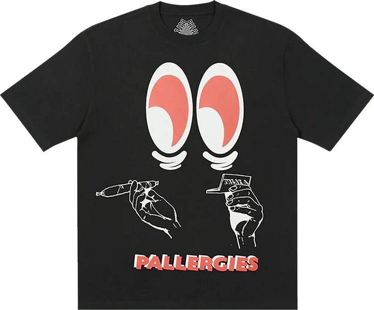 

Футболка Palace Pallergies T-Shirt 'Black', черный