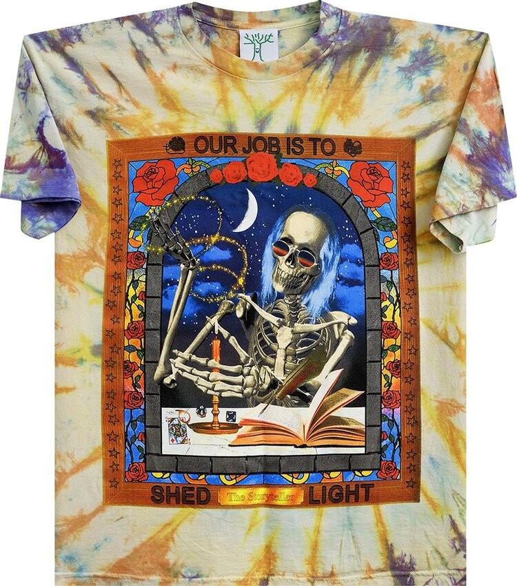 

Футболка Online Ceramics The Storyteller Tee 'Tie Dye', разноцветный