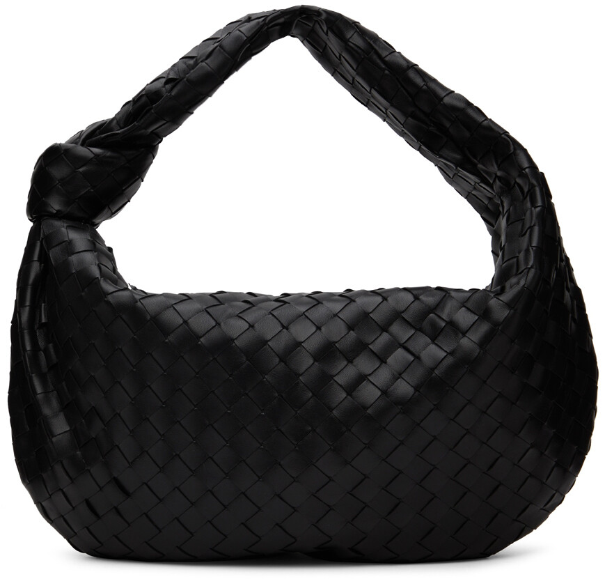

Черная маленькая сумка через плечо Jodie Bottega Veneta