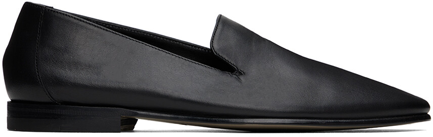 

Черные лоферы Mario Manolo Blahnik