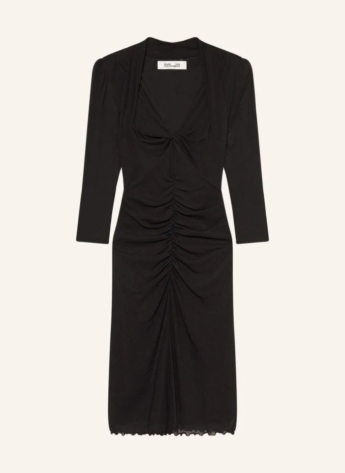 Сетчатое платье елена Diane Von Furstenberg, черный