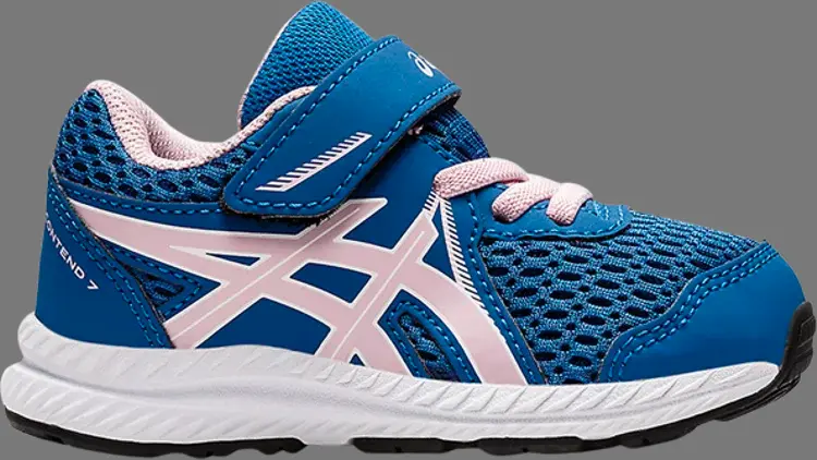 

Кроссовки contend 7 td 'lake drive barely rose' Asics, синий
