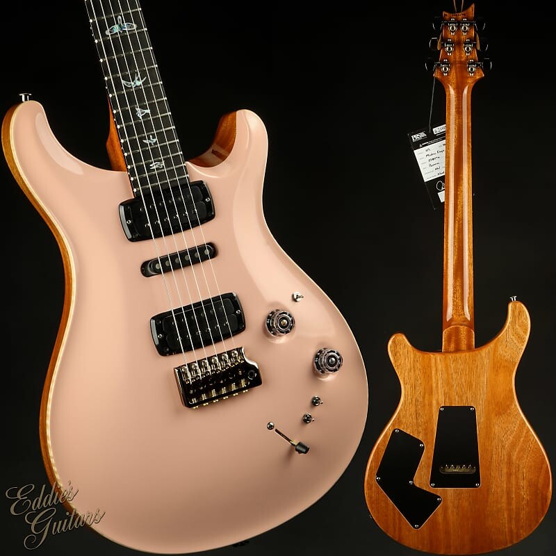 

PRS Eddie's Guitars Wood Library Modern Eagle V - Бабушка Хэннон Пинк Eddie's Guitars Wood Library Modern Eagle V - Grandma Hannon Pink
