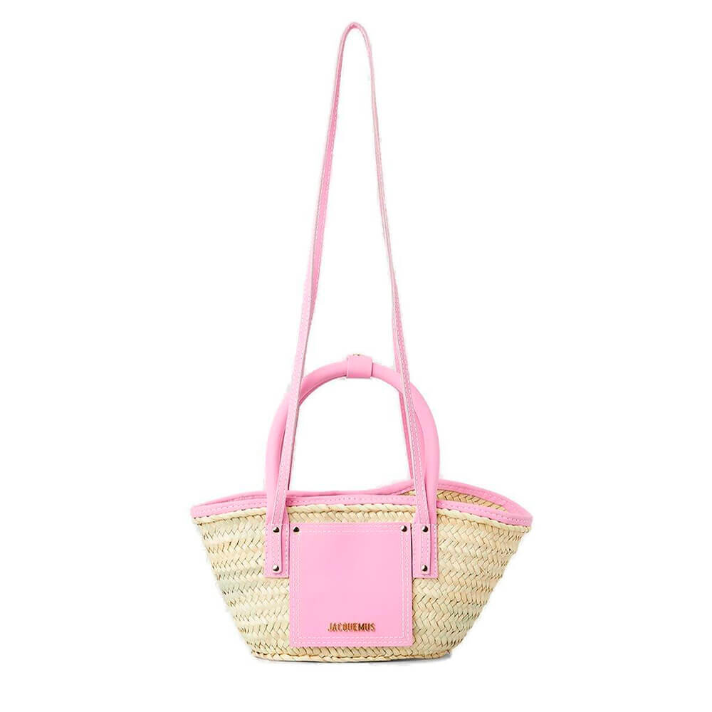 

Сумка-тоут Jacquemus Le Petit Panier Soleil, светло-розовый