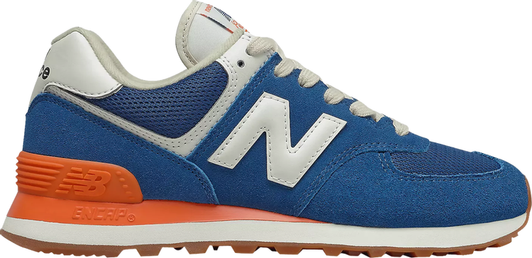 Кроссовки New Balance Wmns 574 'Captain Blue', синий - фото