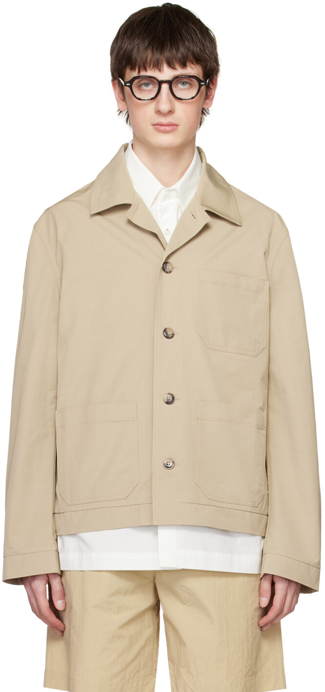 

Beige Saon Shirt Nanushka, Серый