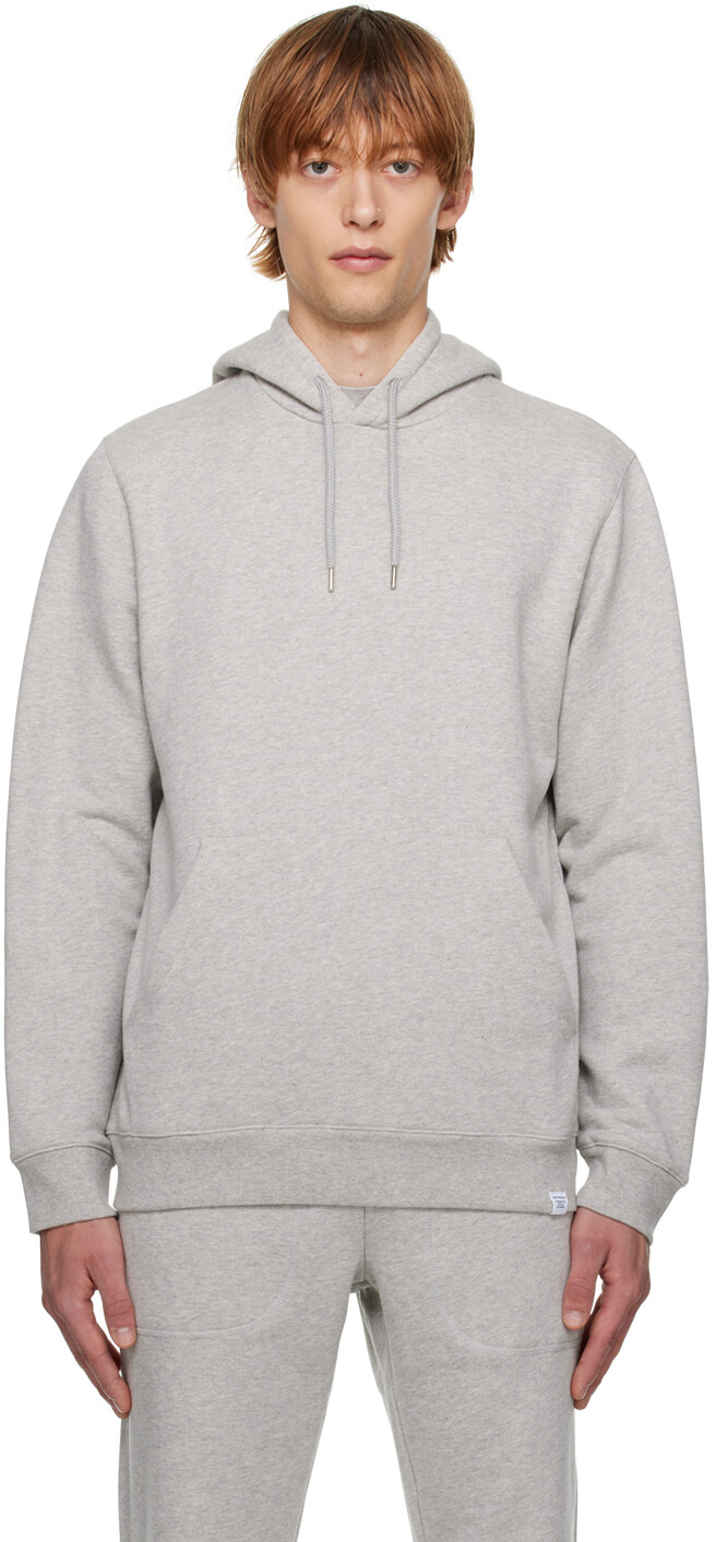 

Серая классическая худи Vagn Norse Projects, Серый