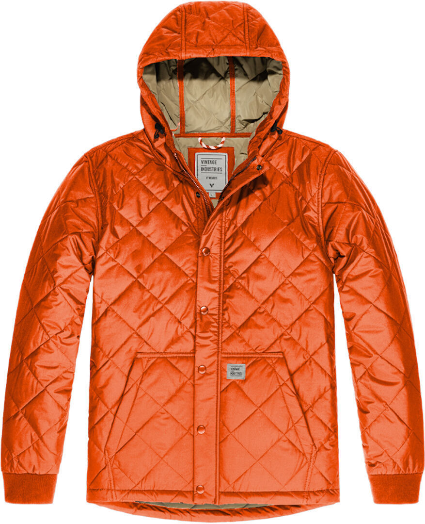 цена Куртка Vintage Industries Byron, оранжевая