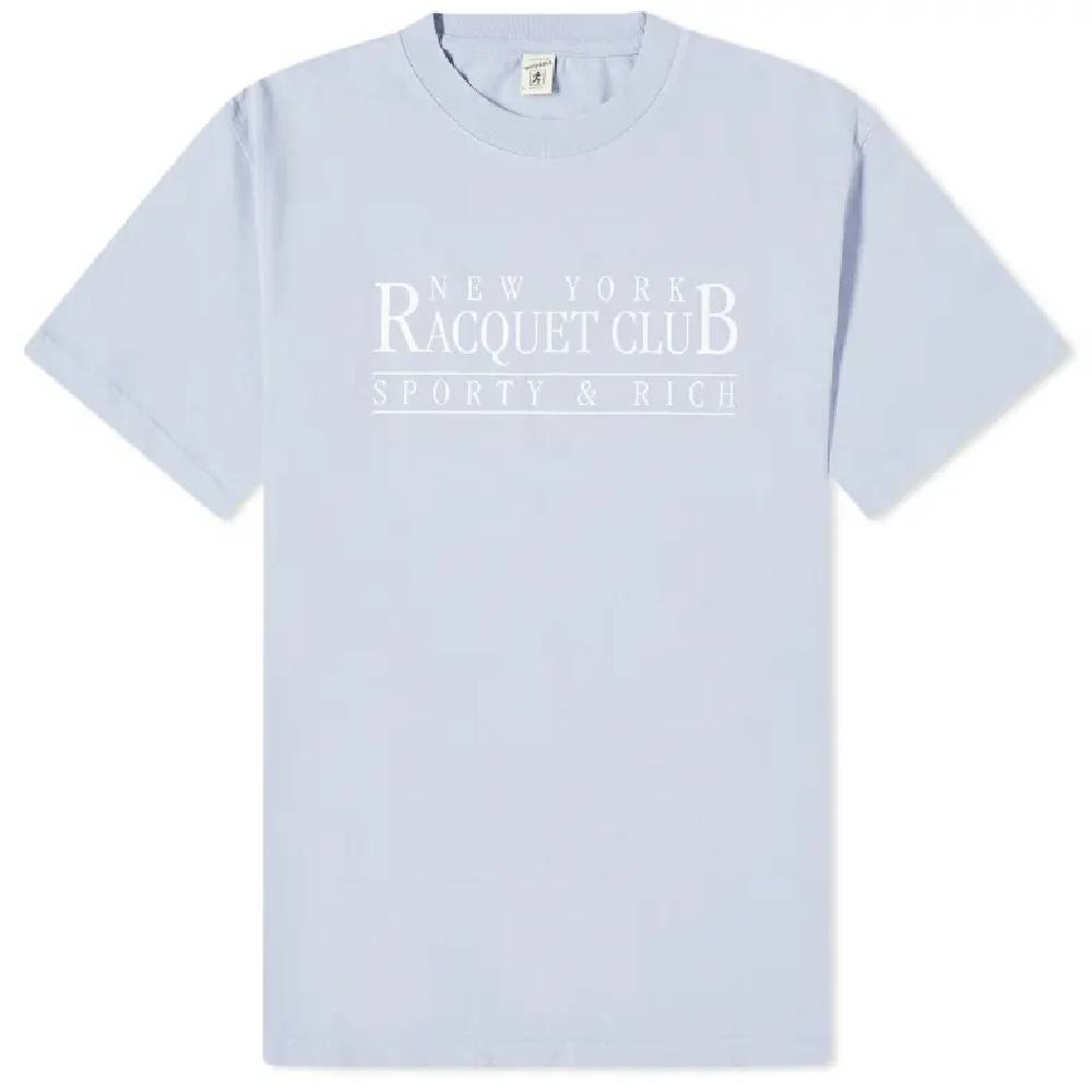 Футболка Sporty & Rich Racquet Club, голубой футболка sporty