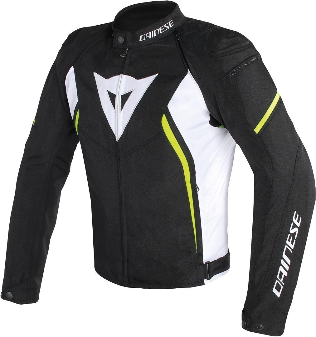 

Dainese Avro D2 Tex Текстильные куртки, черный/белый/желтый