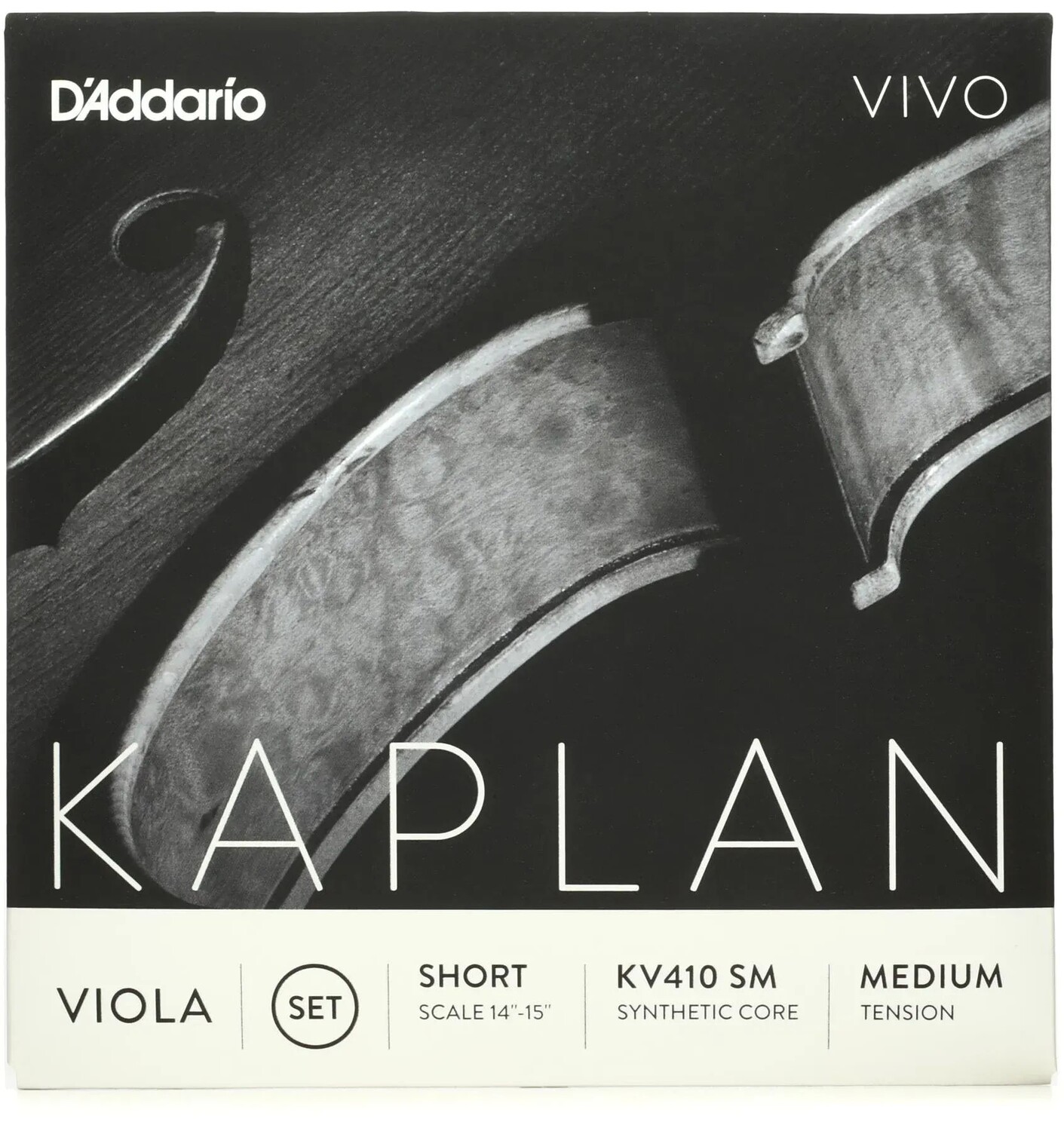 

D'Addario KV410 Kaplan Vivo Набор струн для альта - короткий размер