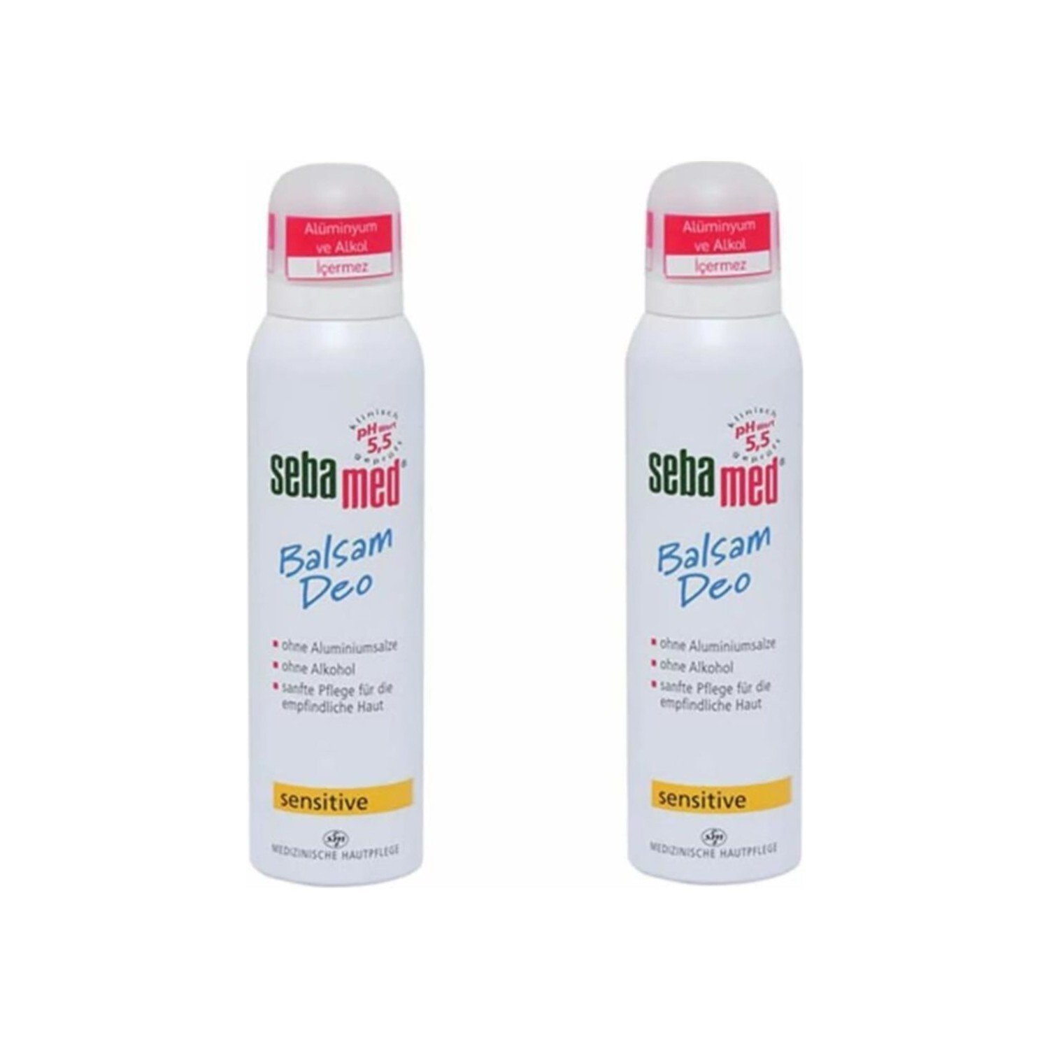 

Дезодорант-спрей Sebamed Deo, 2 флакона по 150 мл