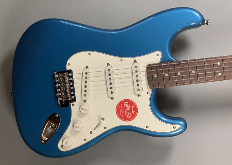 CLASSIC VIBE '60S STRATOCASTER-Lake Placid Blue Squier электрогитара fender squier classic vibe 60s stratocaster lrl lake placid blue