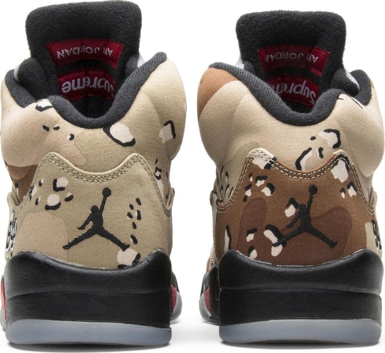 Air jordan cheap retro 5 supreme