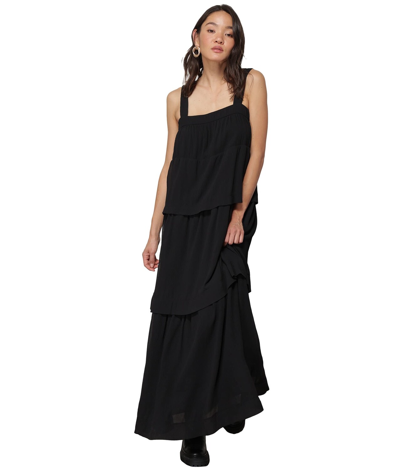 

Платье line and dot, Maxine Tiered Maxi Dress