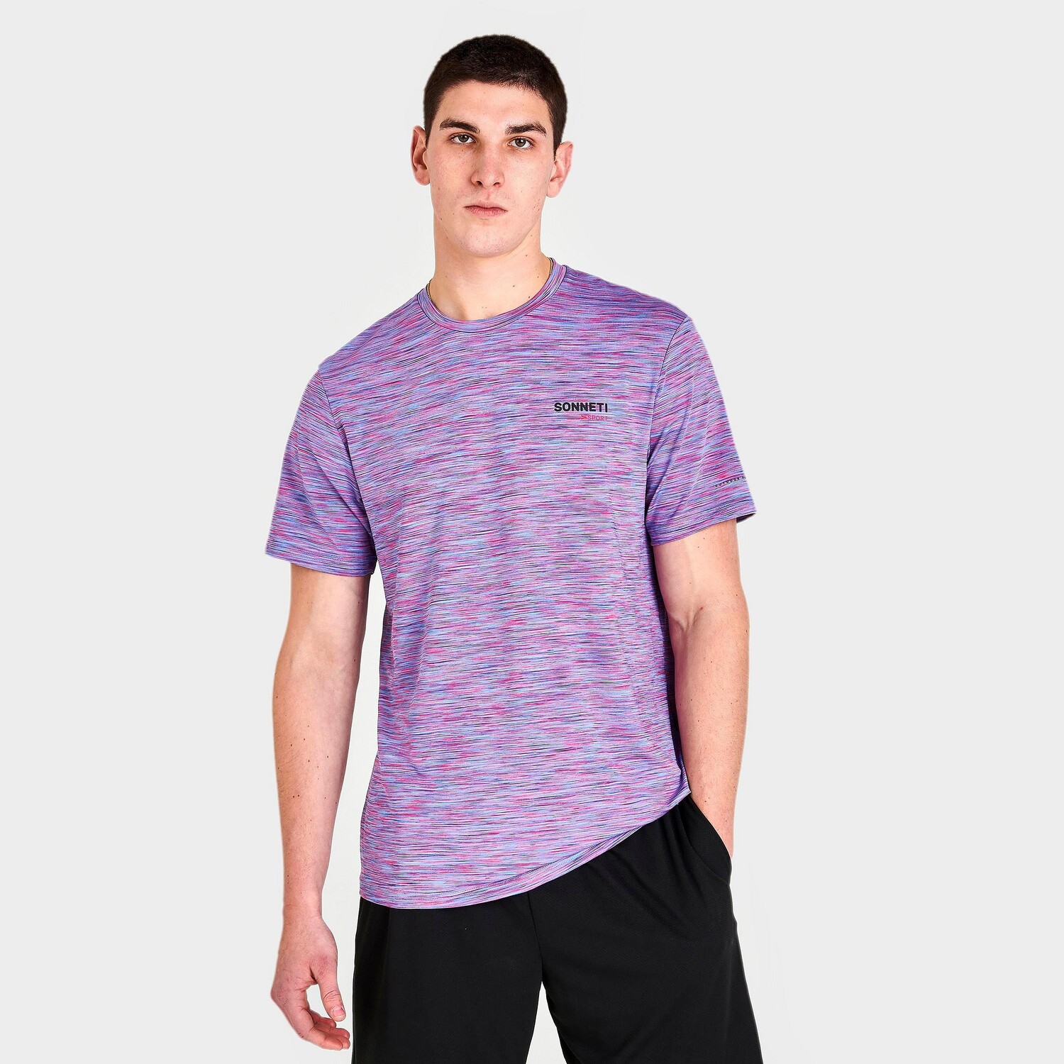 

Мужская футболка Sonneti Sport Yarrow, фиолетовый