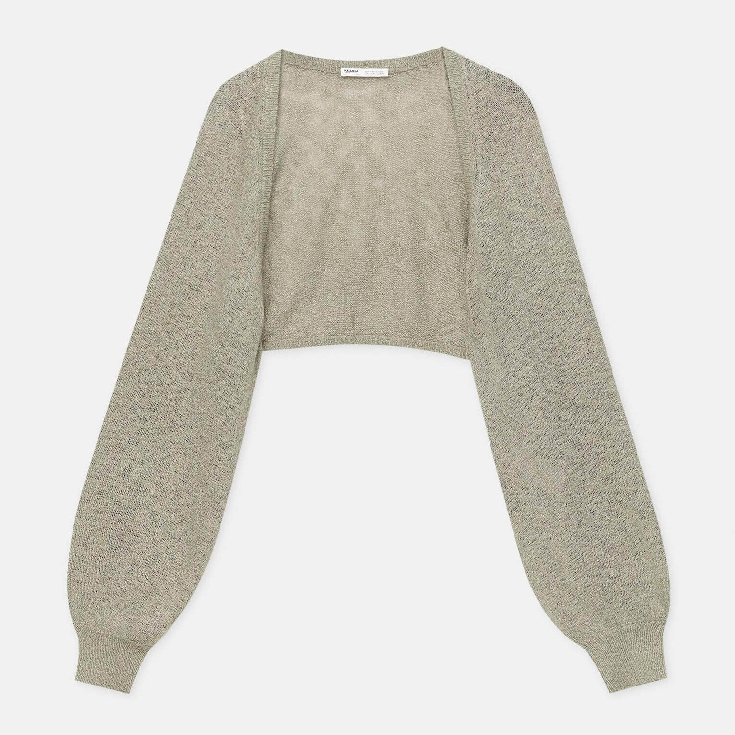 

Болеро Pull&Bear Knit Arm Warmers, серый хаки