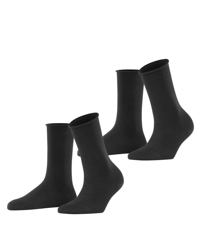 Носки базовые чистые, 2 пары Esprit, черный джинсы esprit базовые 42 размер