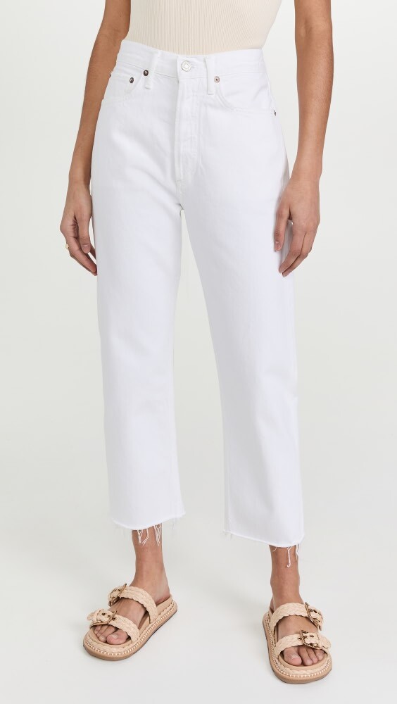 

Джинсы AGOLDE 90s Crop Mid Rise Straight