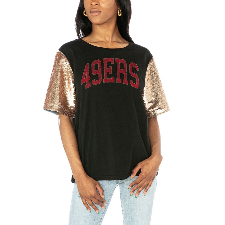 

Футболка с коротким рукавом Gameday Couture San Francisco 49Ers, черный
