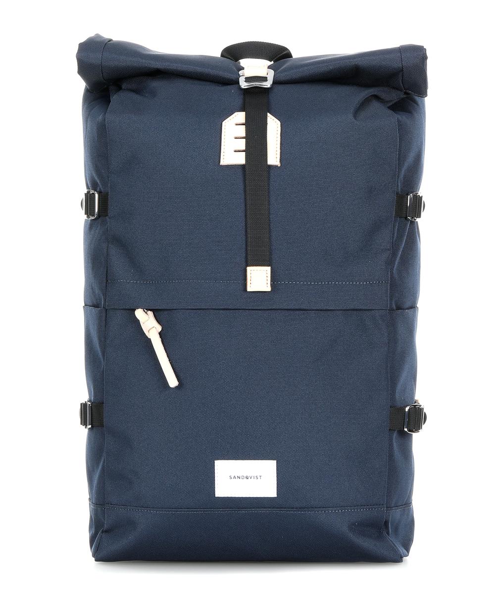 Рюкзак Urban Outdoor Bernt Rolltop 13 дюймов из переработанного полиэстера рипстоп Sandqvist, синий рюкзак stream konrad rolltop 13 дюймов из переработанного полиэстера sandqvist синий