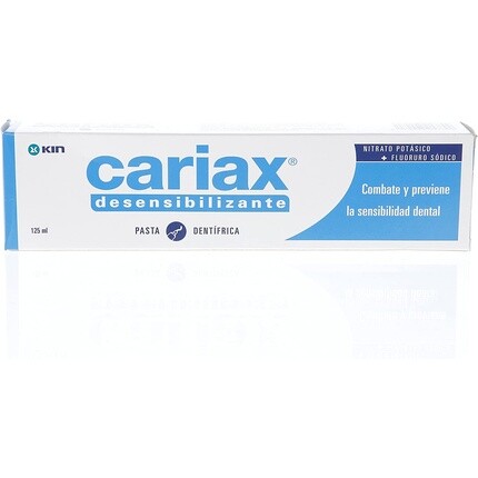 

Зубная паста Cariax десенсибилизирующая 125мл, Kin Sa. Laboratorio - Benjamin