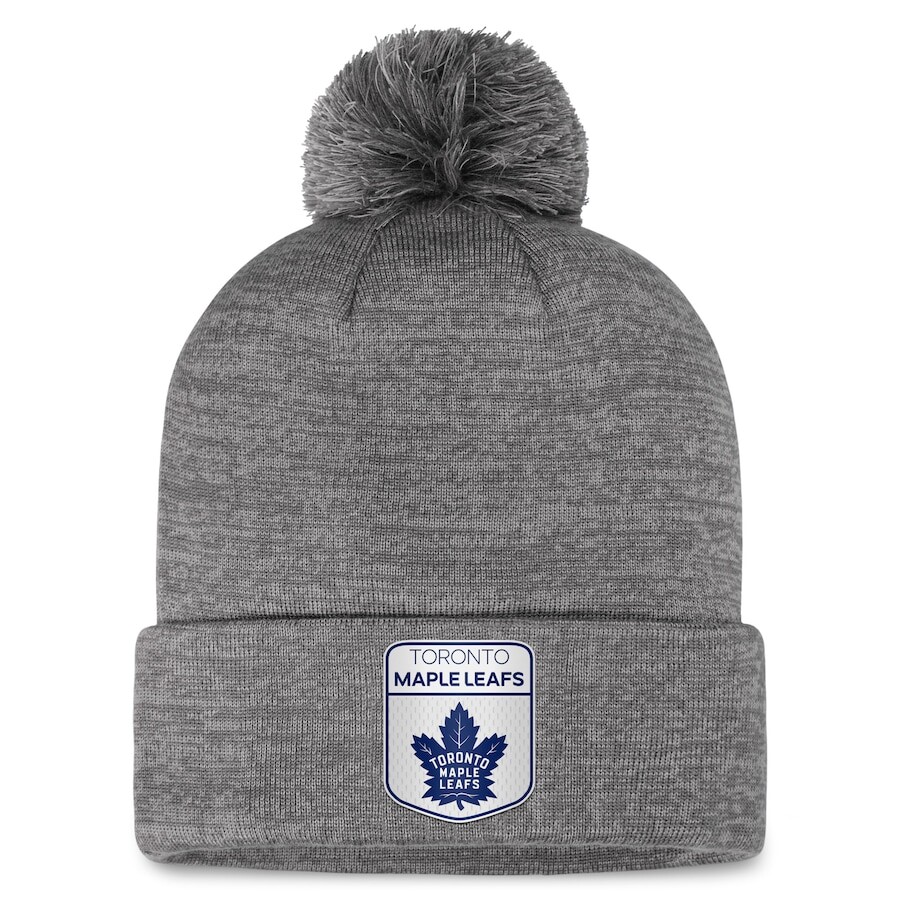

Шапка Fanatics Branded Toronto Maple Leafs, серый
