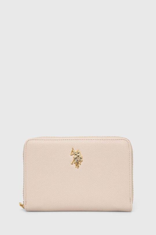 

Кошелек U.S. Polo Assn., бежевый