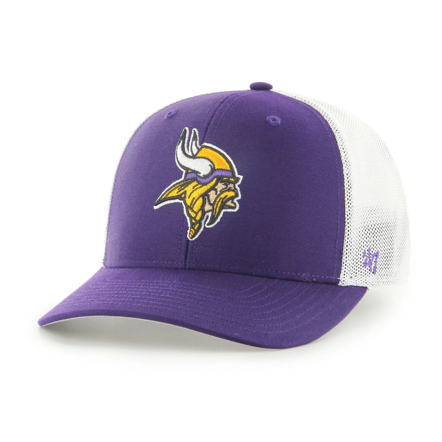 

Мужская кепка '47 фиолетового/белого цвета Minnesota Vikings Trophy Trucker Flex, Фиолетовый