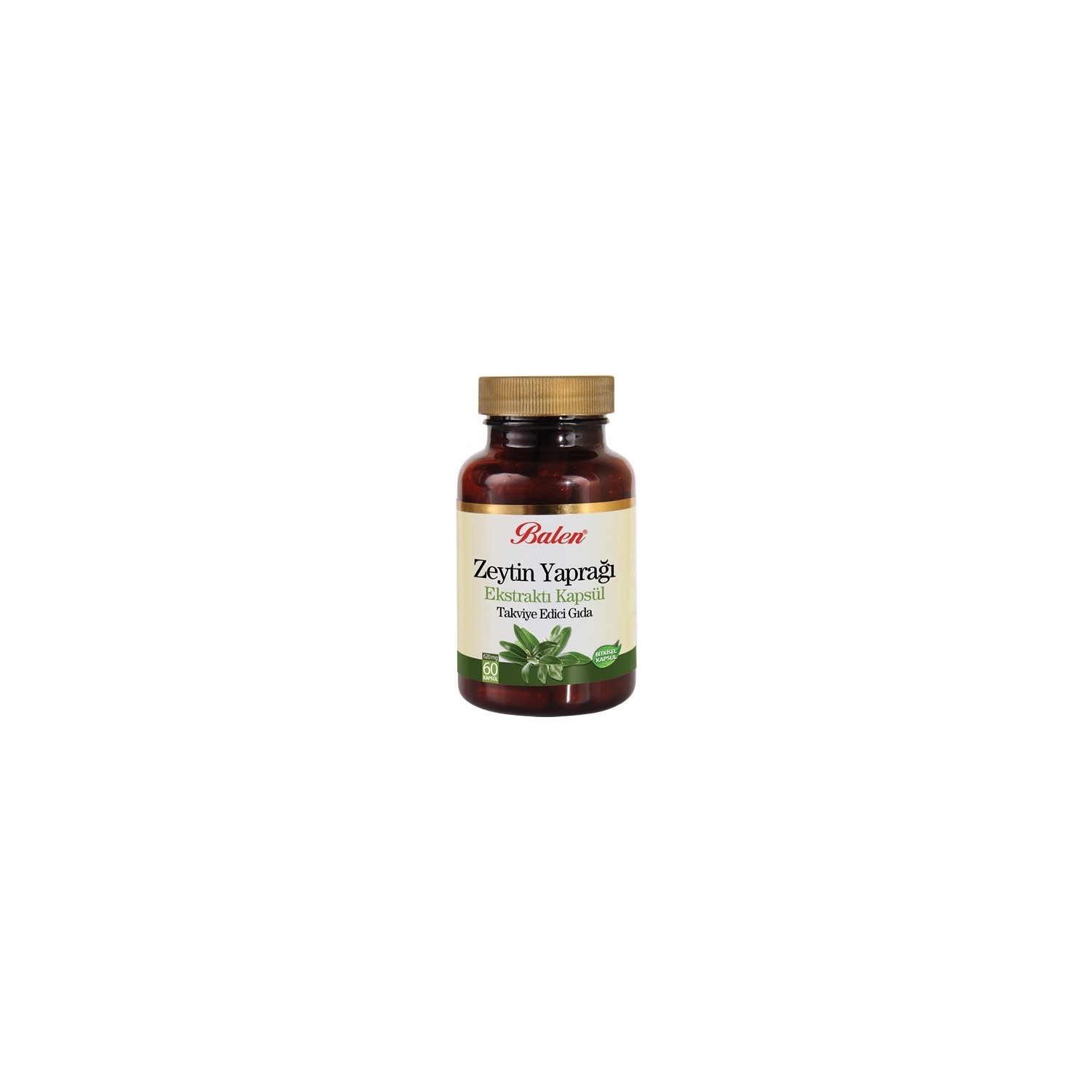 Экстракт листьев оливы Balen 620 мг, 60 капсул пищевая добавка snap supplements olive leaf максимальная сила 60 капсул