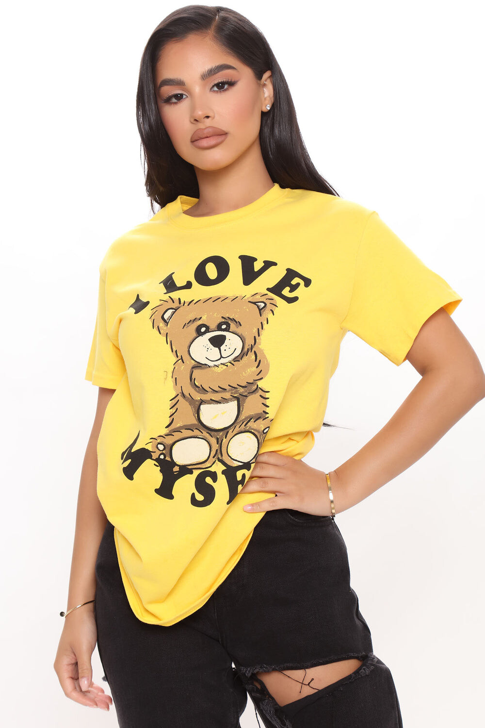 

Футболка Fashion Nova MGA1529, желтый