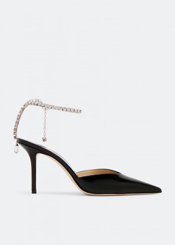 Туфли JIMMY CHOO Saeda 85 pumps, черный