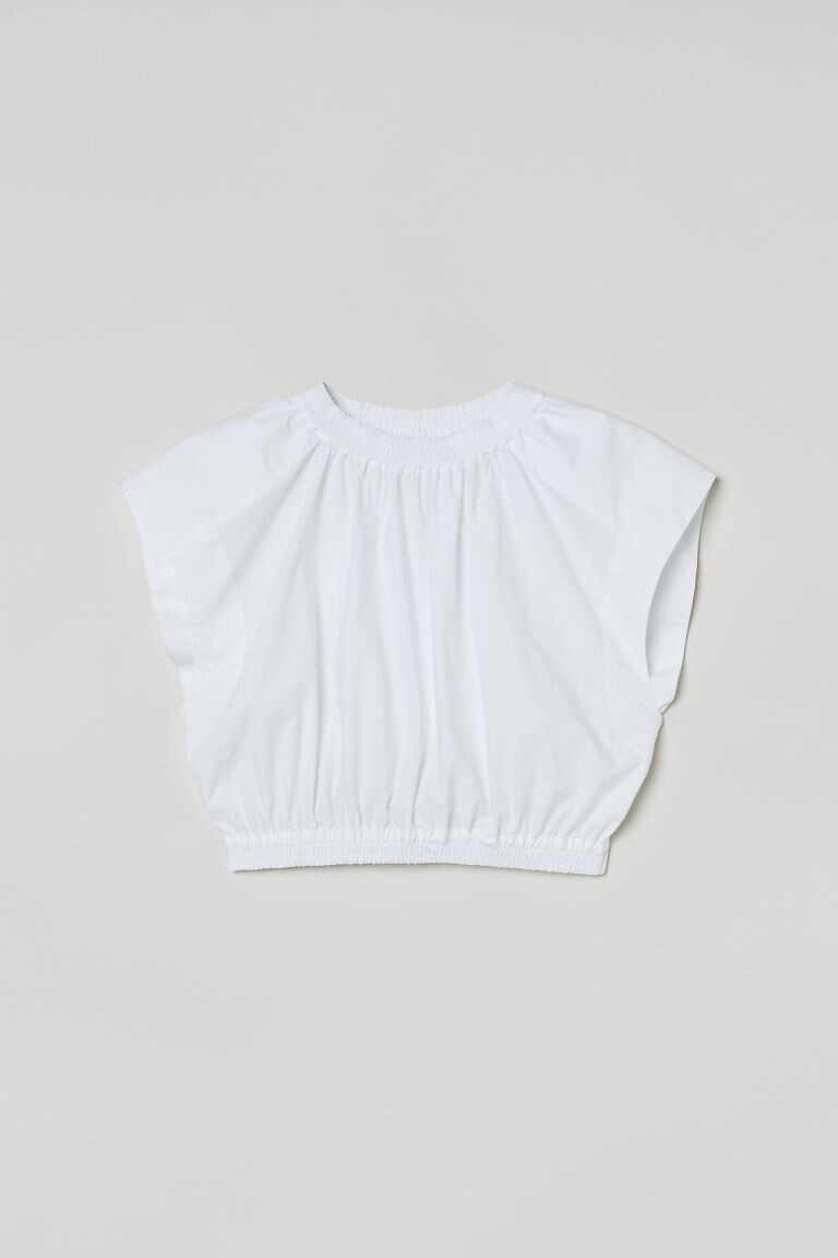

Укороченный топ H&M, белый