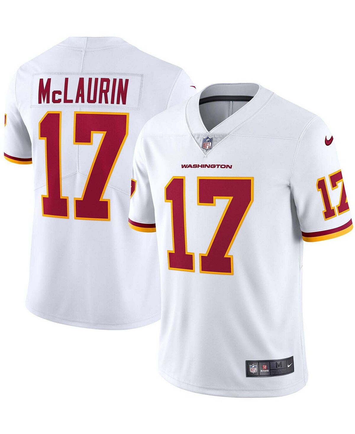 

Мужская футболка terry mclaurin white washington football team vapor limited Nike, белый