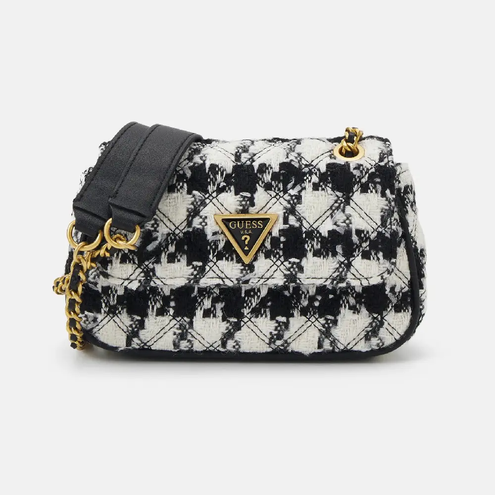 

Сумка Guess Giully, белый/черный