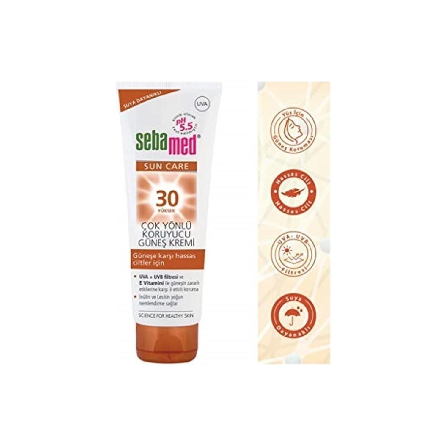 

Солнцезащитный крем Sebamed Sun Care SPF 30, 75 мл