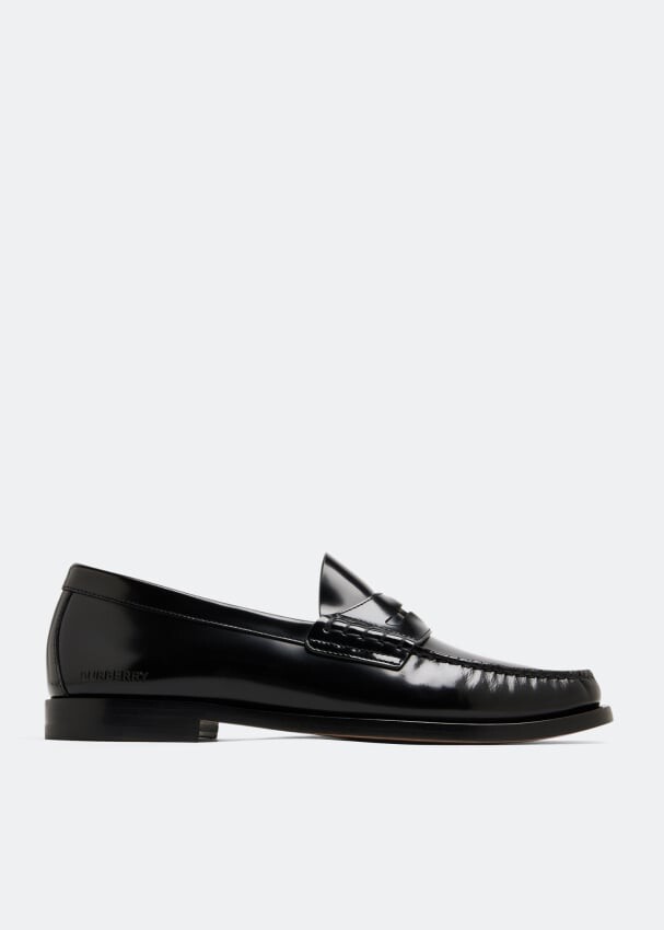 

Лоферы BURBERRY Rupert loafers, черный