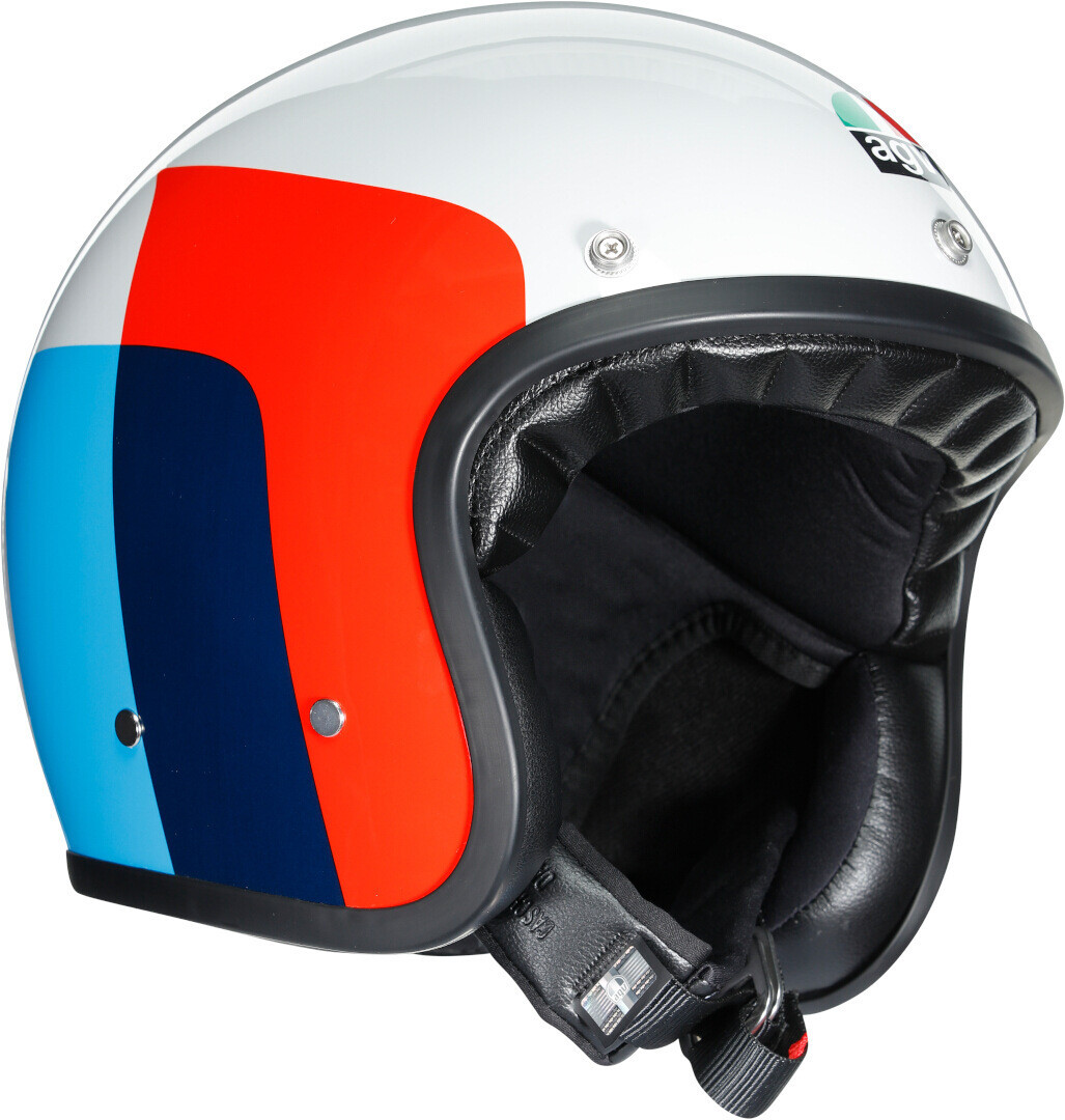 

Шлем AGV X70 Vela реактивный, белый/синий/красный