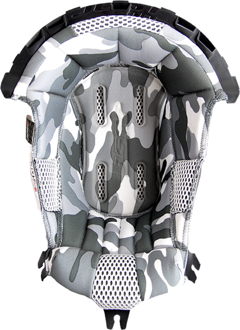 Подкладка Just1 J12 внутренняя для шлема, камуфляжная внутренняя подкладка для шлема защитная губка буферная набивка для мотоцикла велосипеда безопасный для езды удобный коврик для шлема