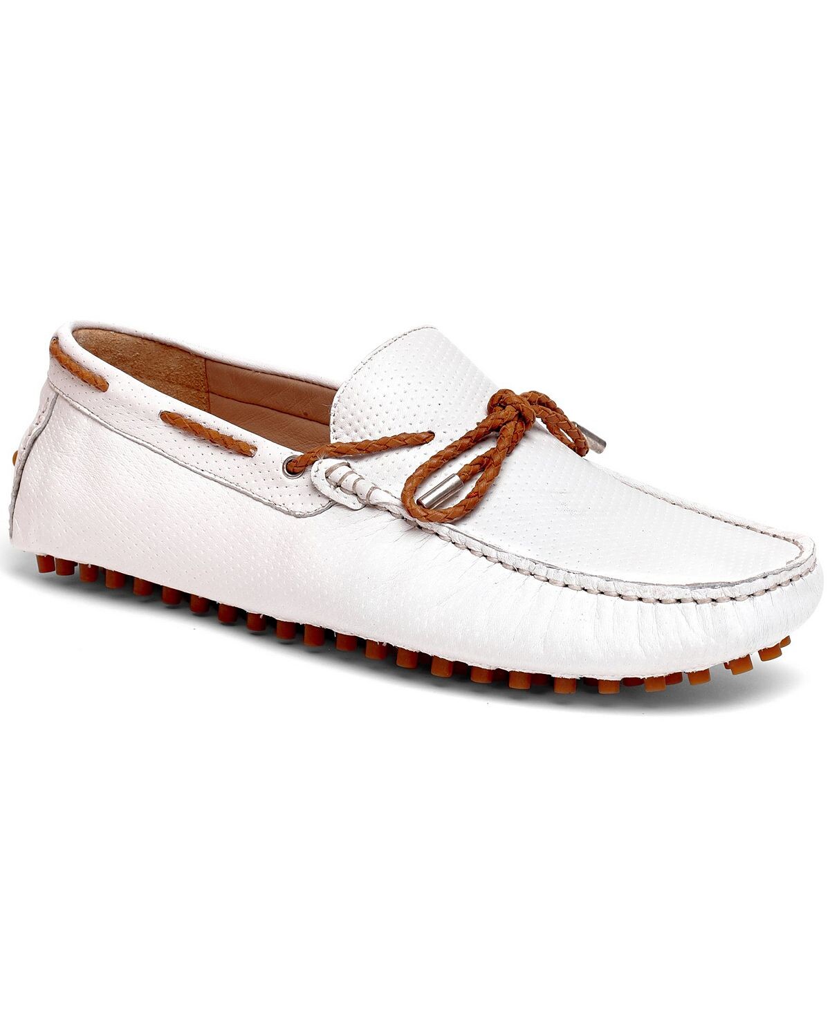 лоферы ritchie driver loafer carlos by carlos santana оливковый Водитель mesa slip-on Carlos by Carlos Santana, белый