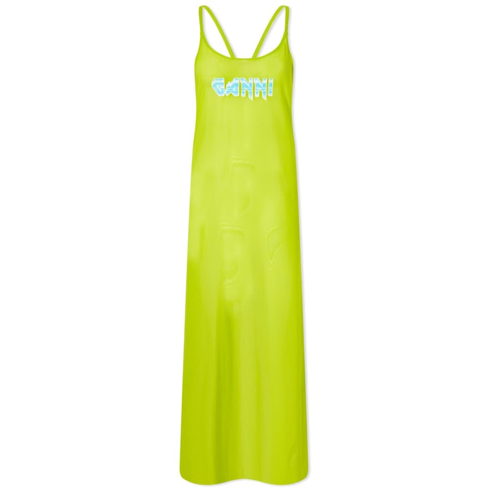 

Платье GANNI Mesh Cover Up Slip Dress