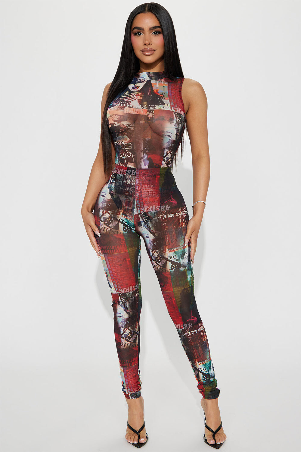 

Леггинсы Fashion Nova TP16388, черный