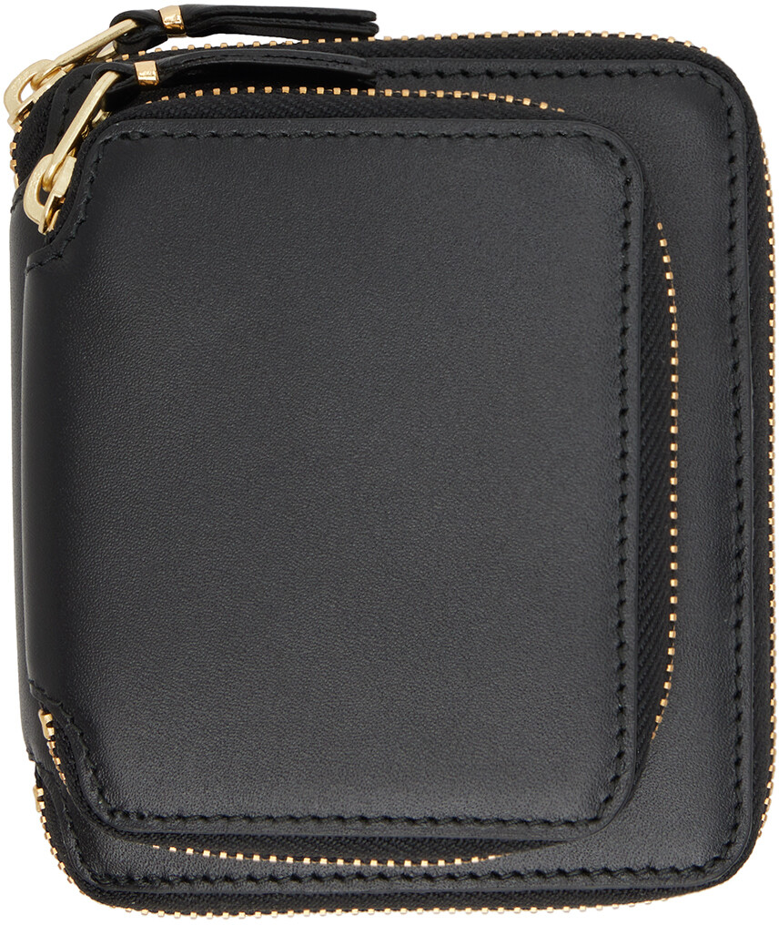 

Черный кошелек Line с внешним карманом Comme des Garçons Wallets