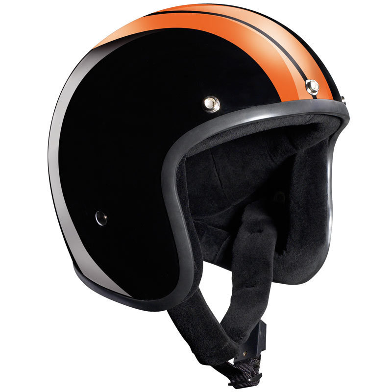 Шлем Bandit Jet Race, черный/оранжевый шлем bandit jet черный