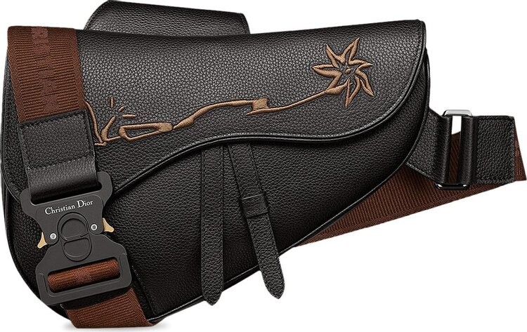 

Сумка Dior x Cactus Jack Saddle Bag Black, черный