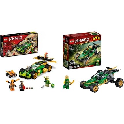 

Конструктор Lego 71763 Ninjago Lloyds Race Car Evo с гоночной машиной и змеями