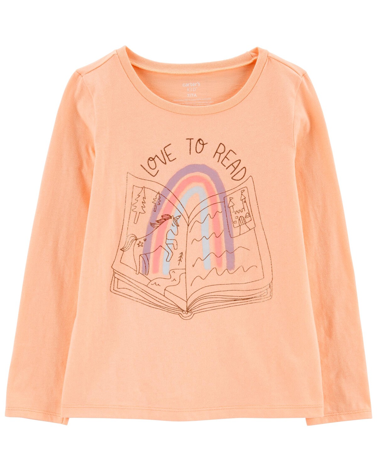 

Футболка Kid Love To Read из джерси Carter's