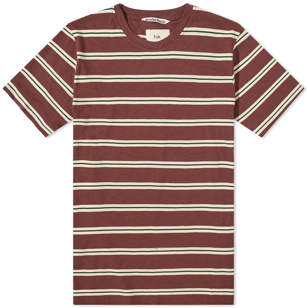 

Футболка Folk Multi Stripe Tee