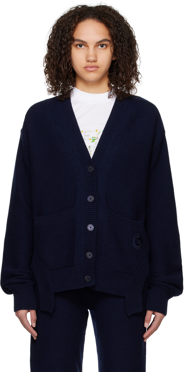 

Темно-синий кардиган S-Wave Stella McCartney