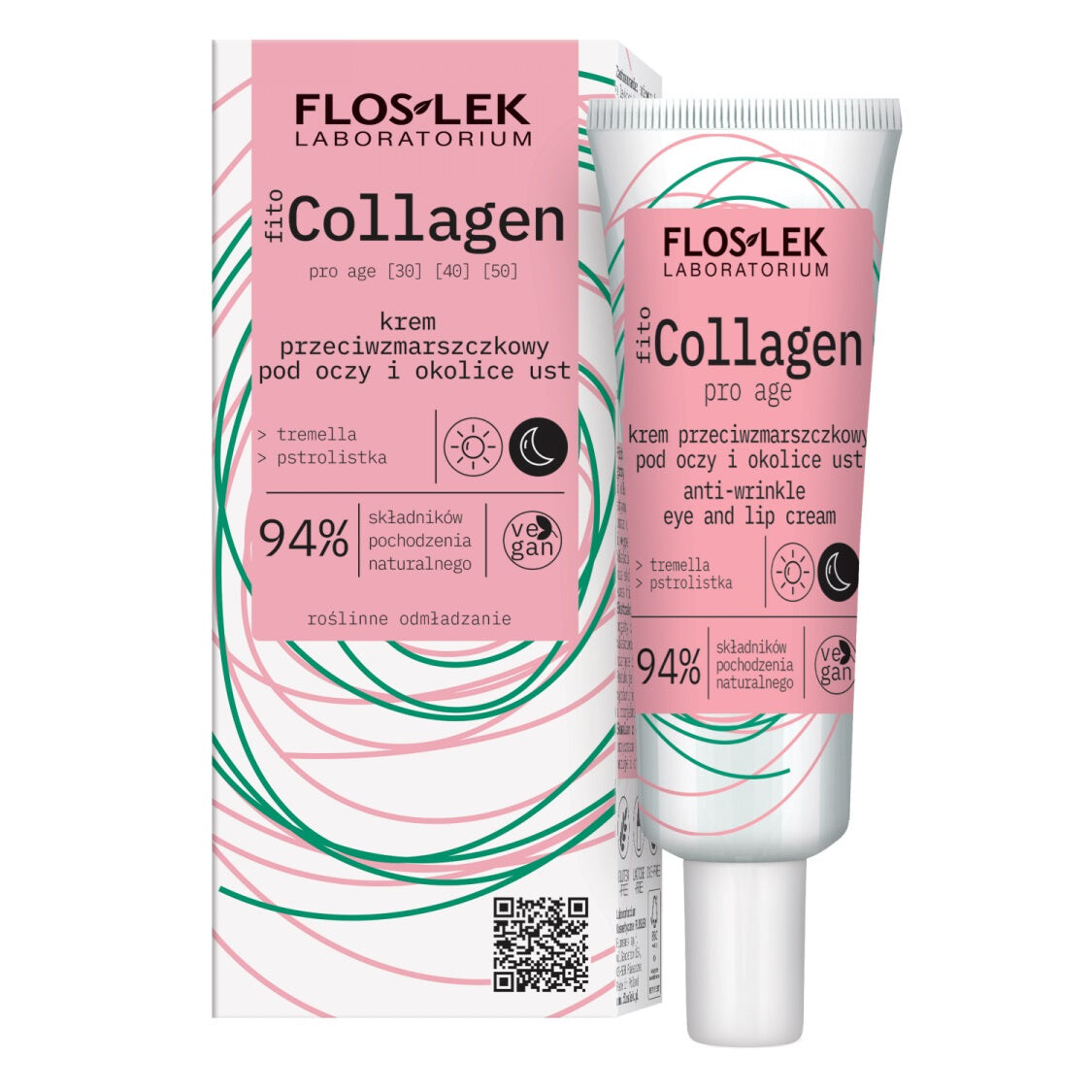 

Floslek fitoCollagen Pro Age крем от морщин под глазами и вокруг губ 30мл